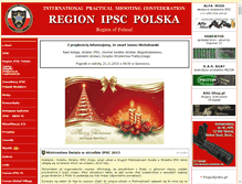 Tablet Screenshot of ipsc-poland.org